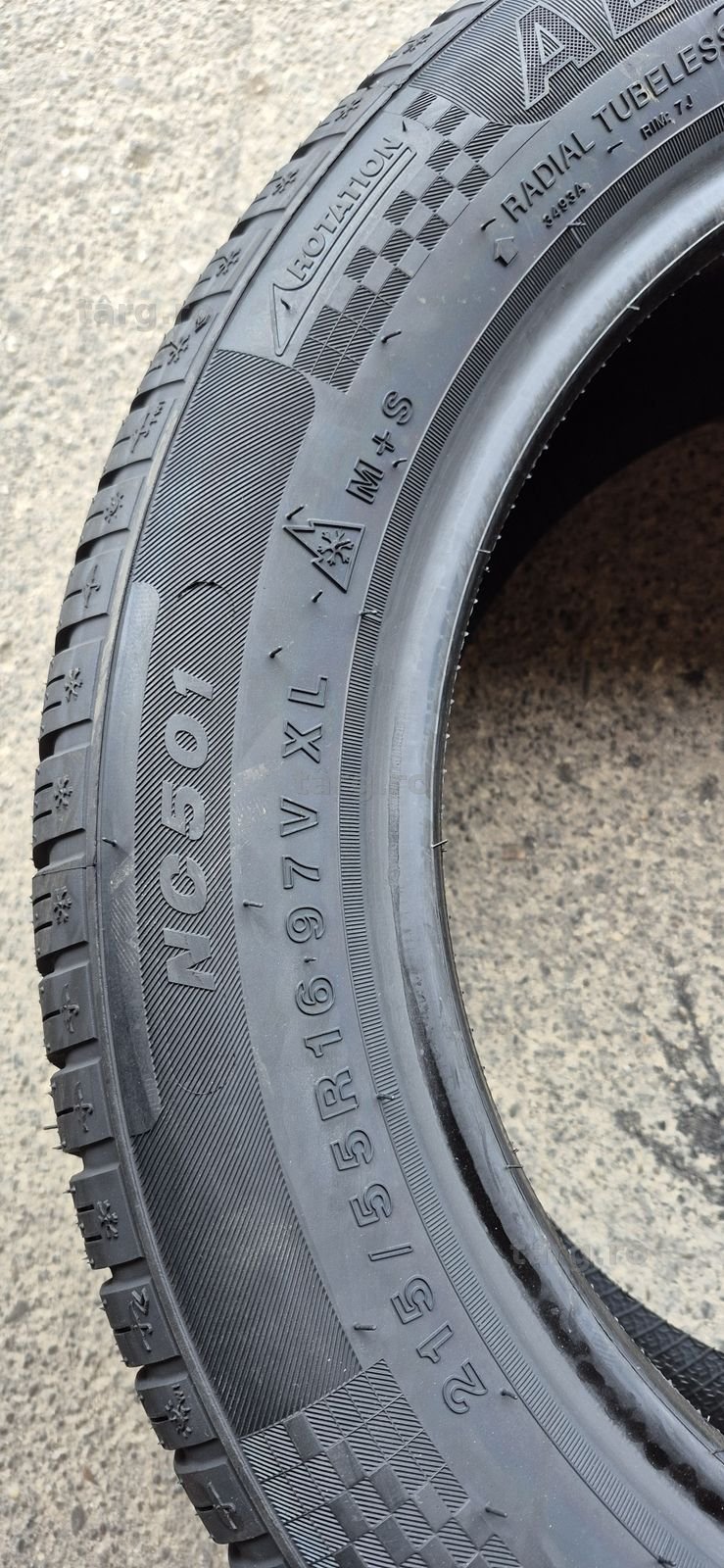 4 anvelope M+S noi Sunny 215/55/16,dot 2025.Pretul este pe bucata. 6