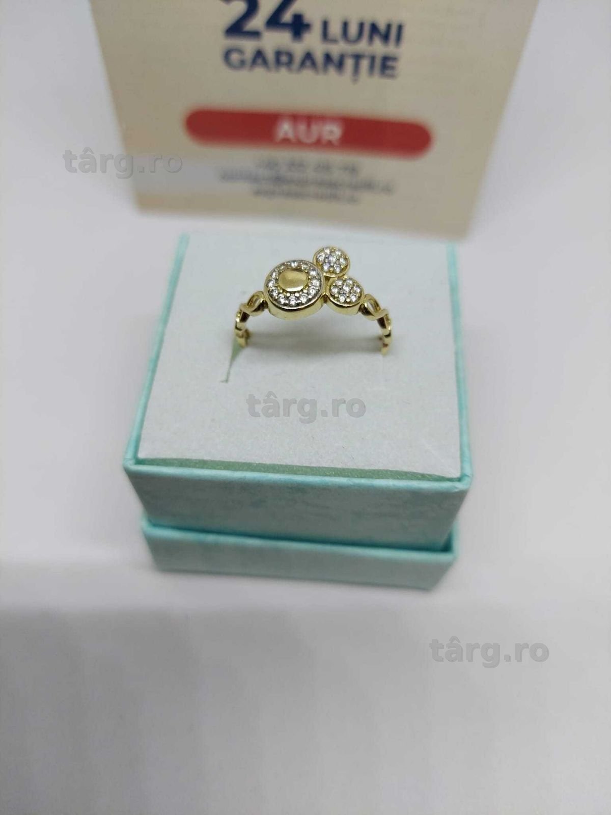 Inel 14k 2.87gr [34937.4/30 Pacurari 2] Garantie 2 ani!! 2