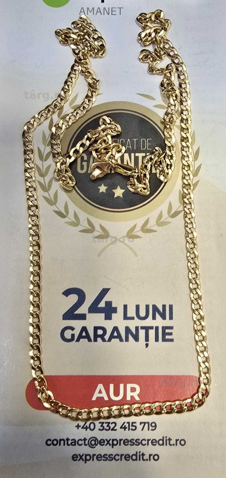 Lant de aur (AG32 B27789.1) 2 ANI GARANTIE!
