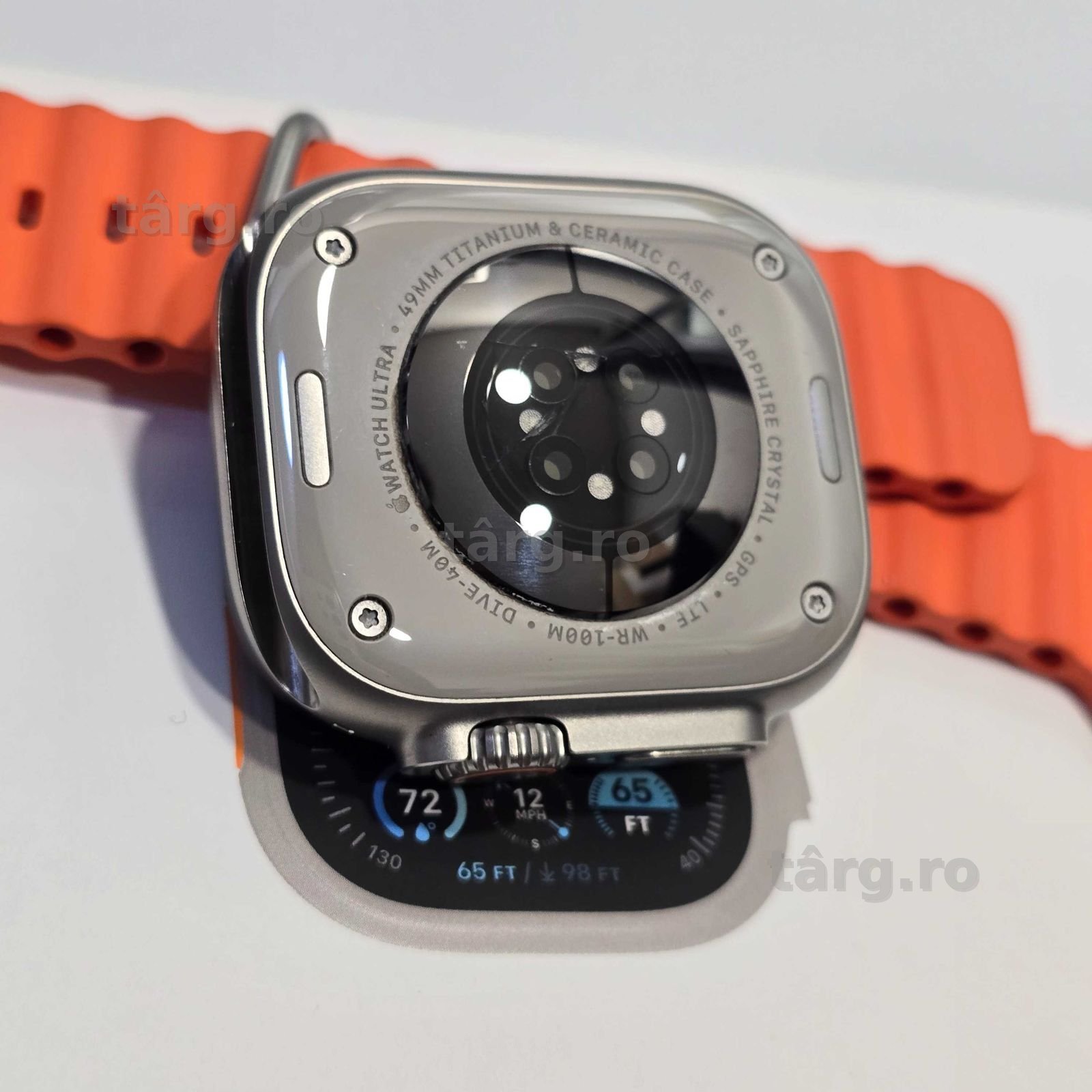 Hope Amanet P8 Apple Watch Ultra 2 46MM / Spate Usor Fisurat 2