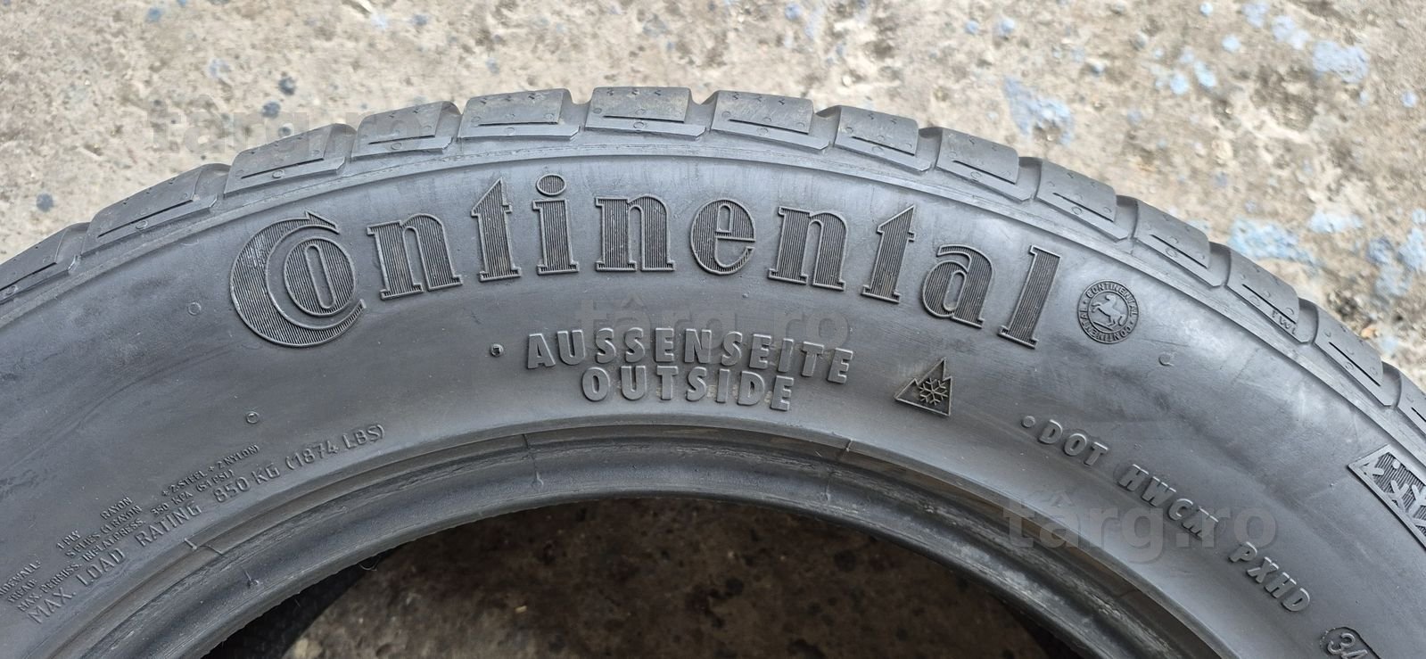 4 anvelope iarna Continental 245/55/17.Pretul este pe bucata. 4