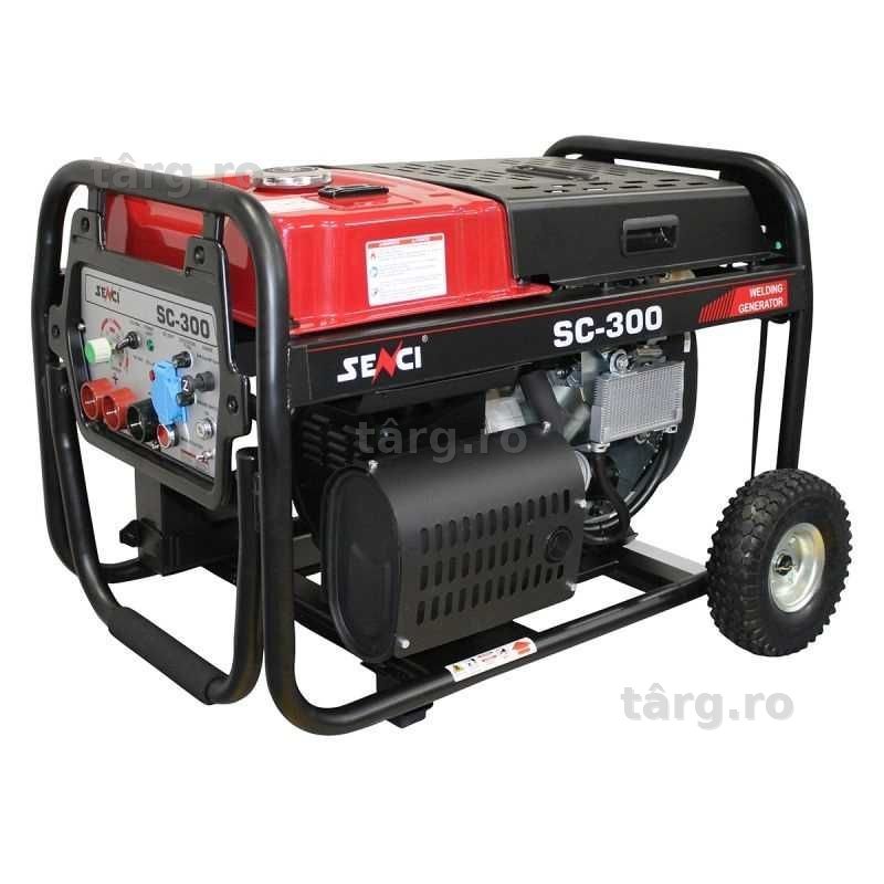Generator de curent cu sudura incorporata SENCI SC-300 putere maxima 3.5kW 230V curent sudura 300A DE