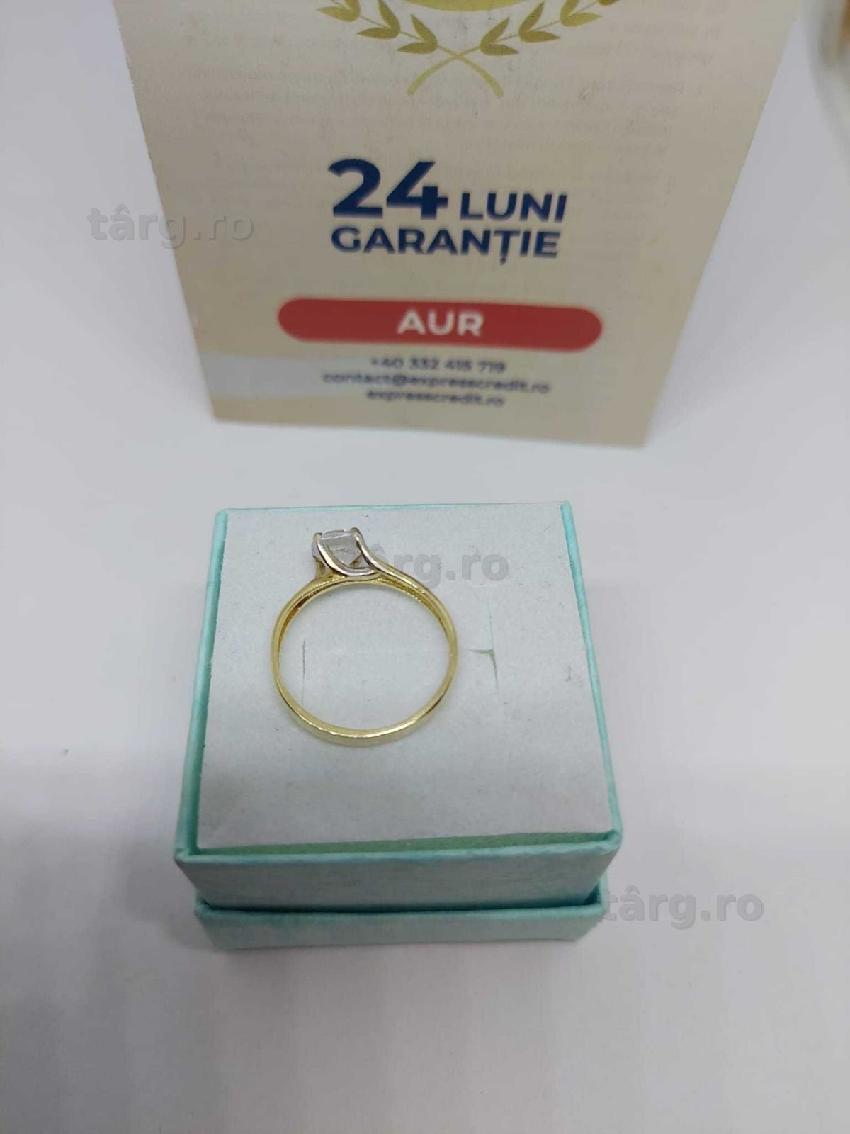 Inel 14k 1.6gr [35027.1/30 Pacurari 2] Garantie 2 ani!! 4
