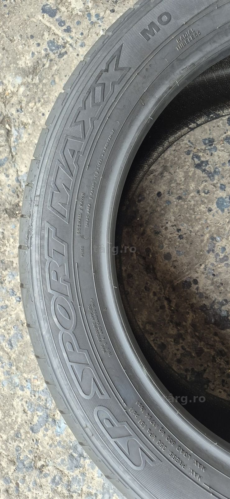 2 anvelope vara ca noi Dunlop 255/45/19.Pretul este pe bucata. 4