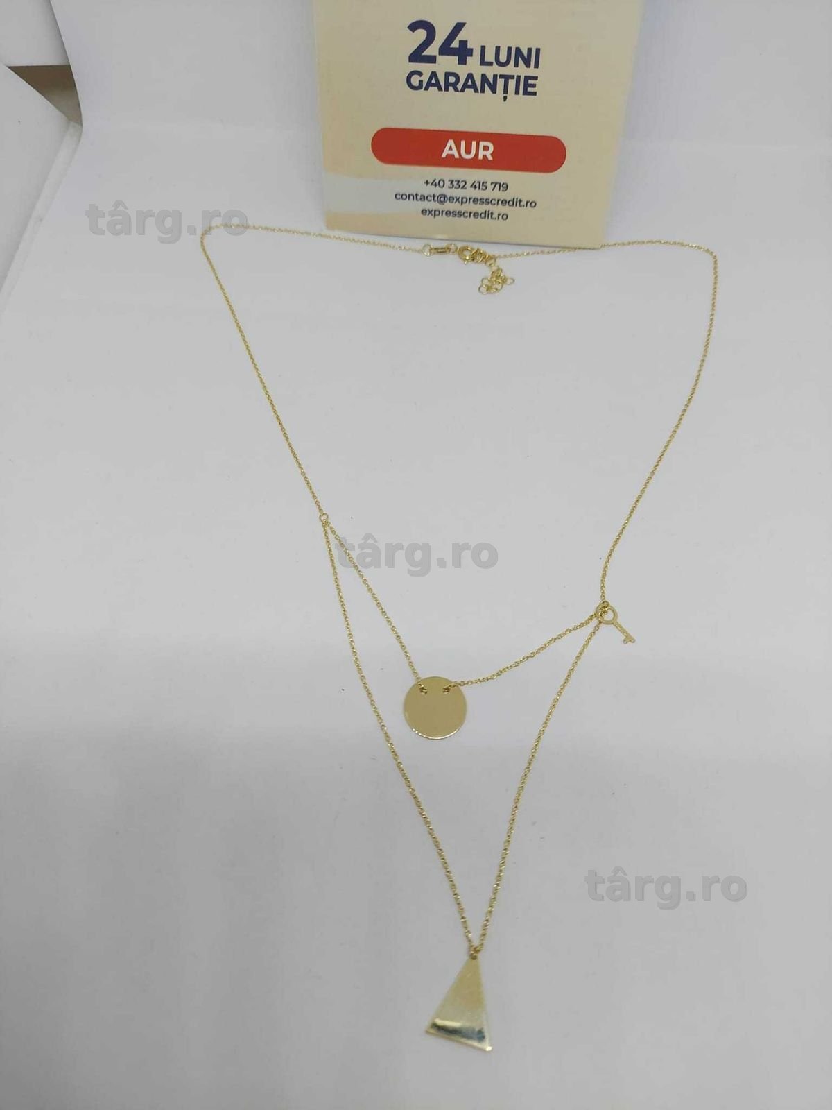 Colier aur 14k 2.76gr [35362.5/30 Pacurari 2] Garantie 2 ani! 2