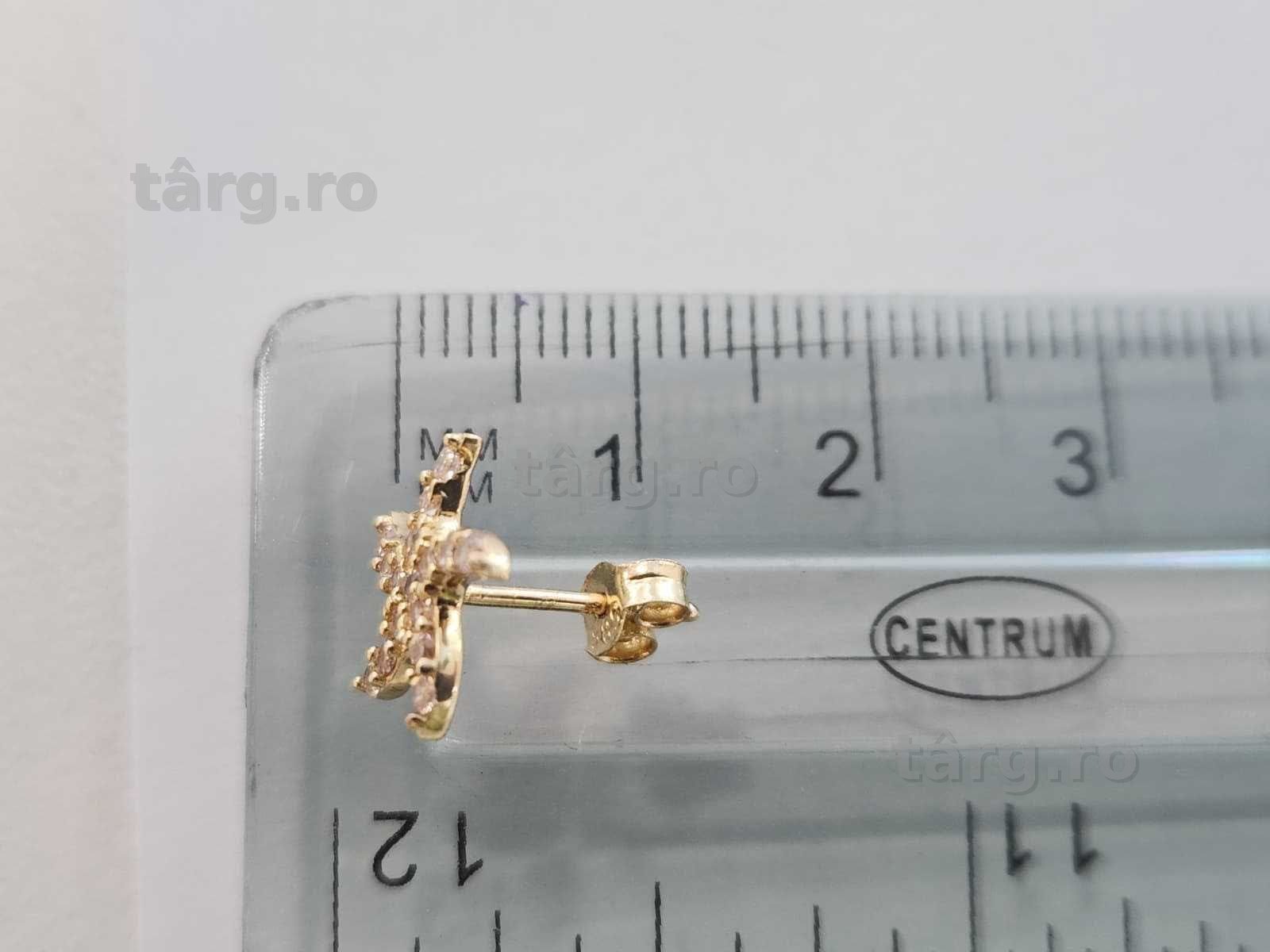 Cercei aur, 14k, 1.66g (b 68903.1 Ag2 Tudor) 2