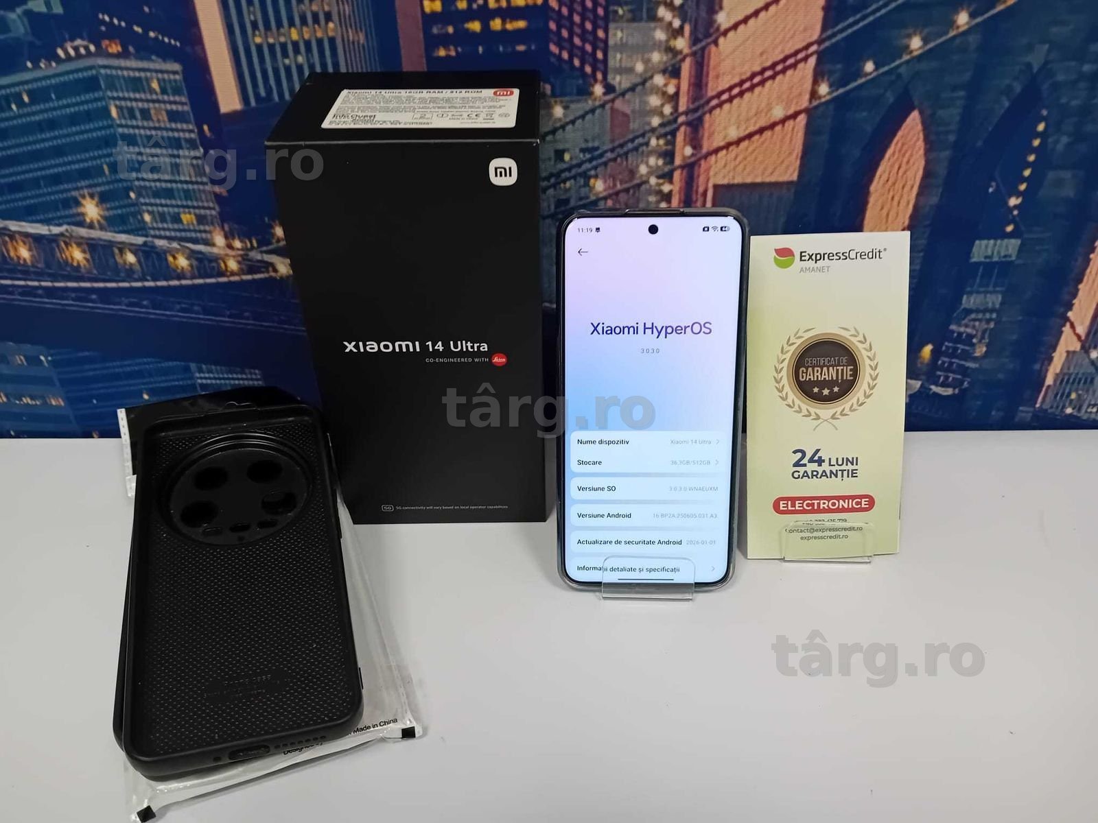 Xiaomi 14 Ultra (34975/30 Pacurari 2) Garantie 2 Ani!