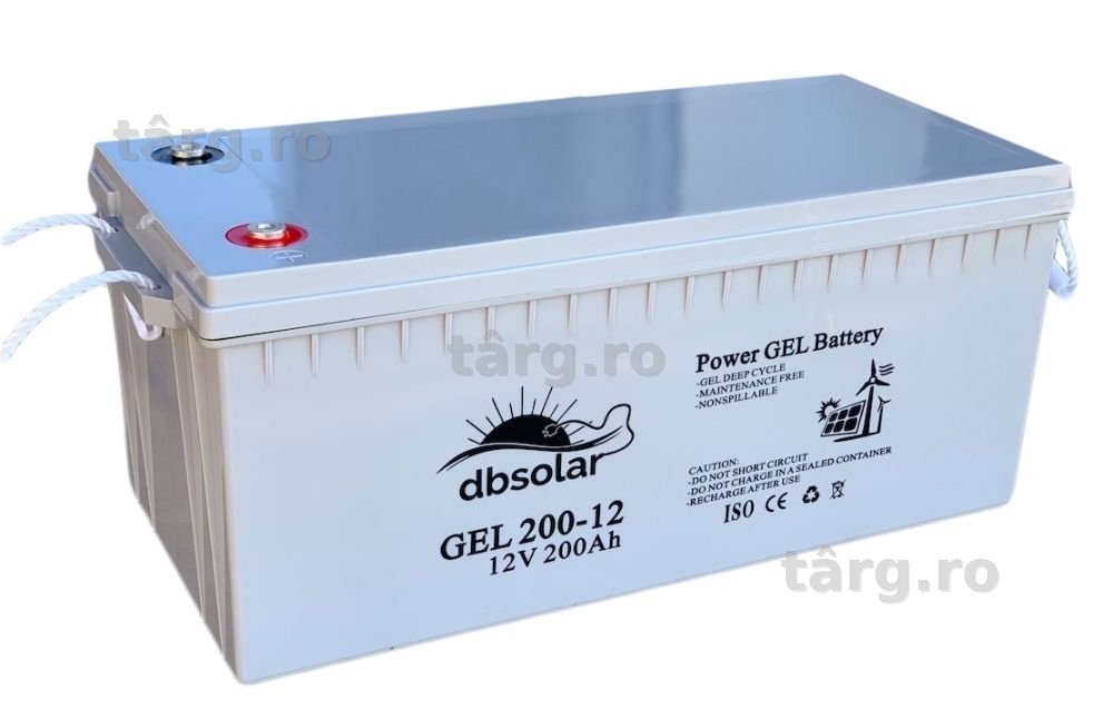 Baterie SOLARA ACUMULATOR GEL 200Ah AGM panou tractiune deepcycle UPS
