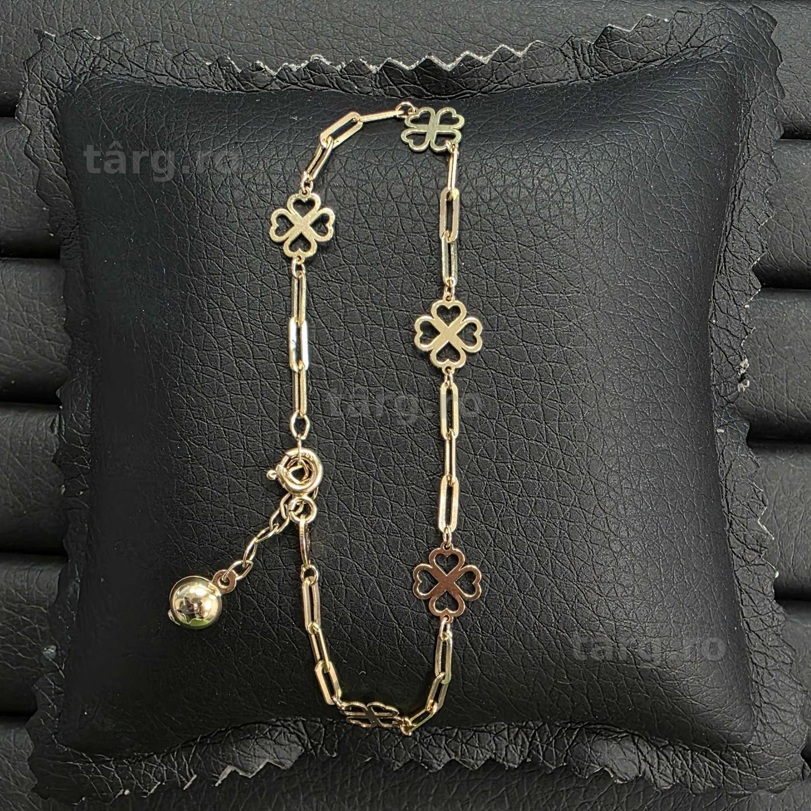 Bratara Aur 14K - 2.15 grame / 1025 lei ( B34013.2 / Ag28 Doi Baieti ) 4