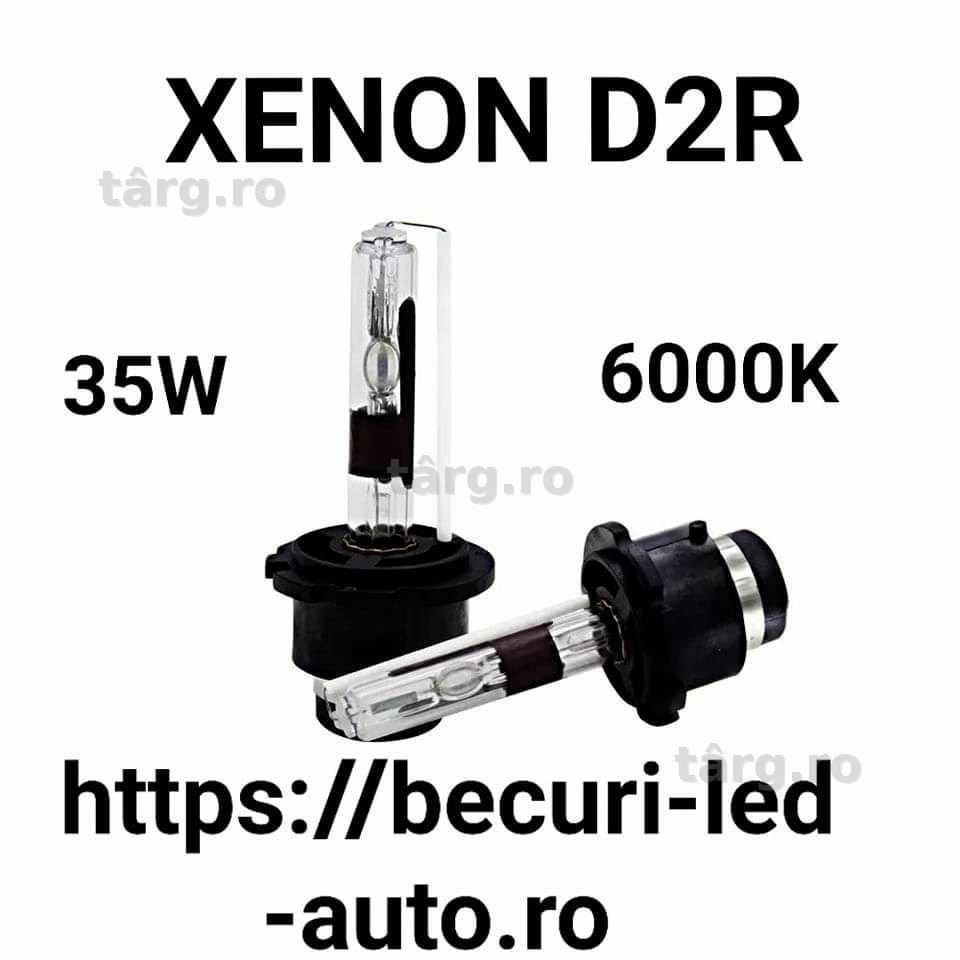 Becuri Xenon/Bixenon D2R/D4R/D4S 35Watti/6000K (Calitate Premium)