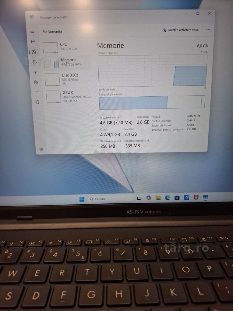 Hope Amanet P4-Asus Vivobook Go 14/15  Ryzen5/512Gb SSD/RAM 8GB 5