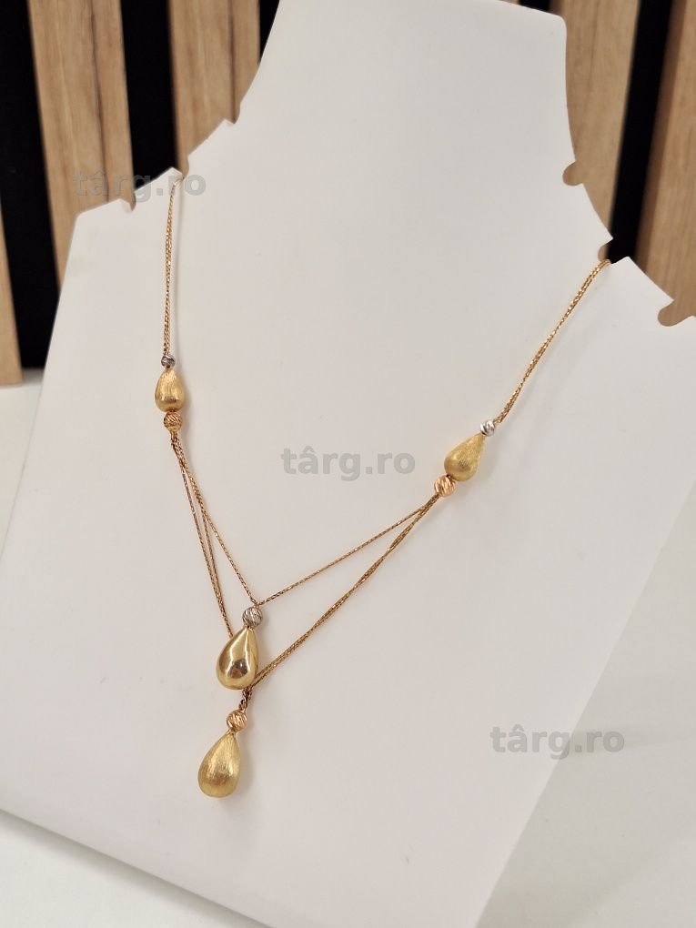 Lant Aur 14K  6,46 Gr   Lungime 50 Cm #44191