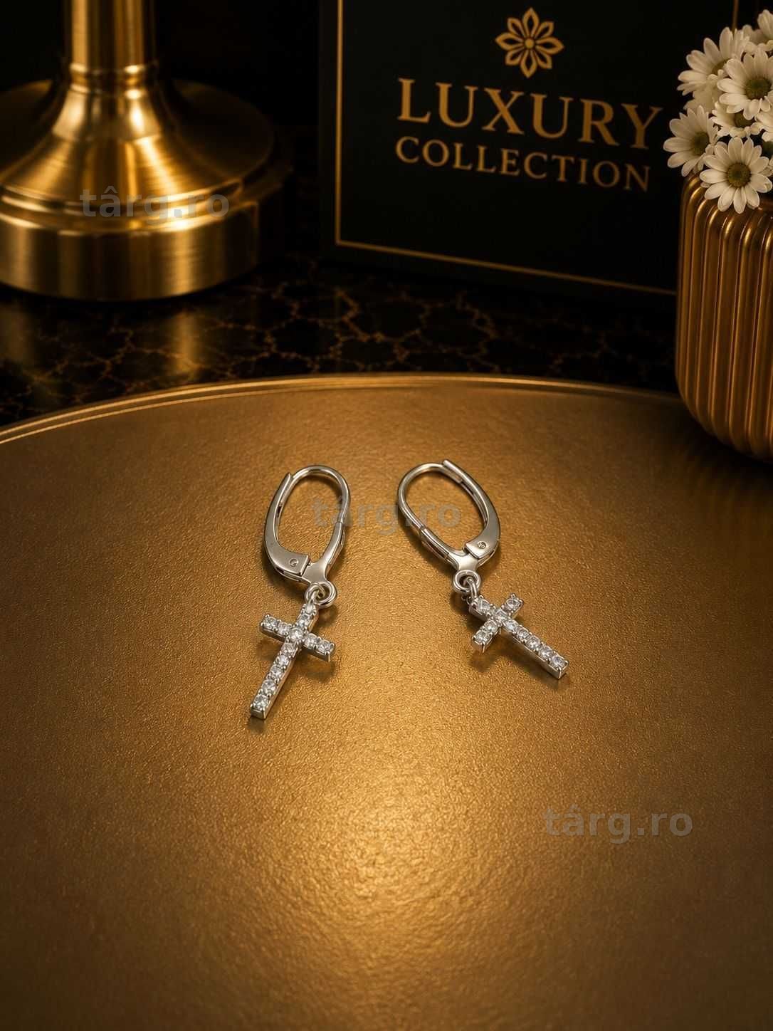 Cercei aur 14K 1.89g ( Galata B7938.2 ) - Garantie 2 ani!