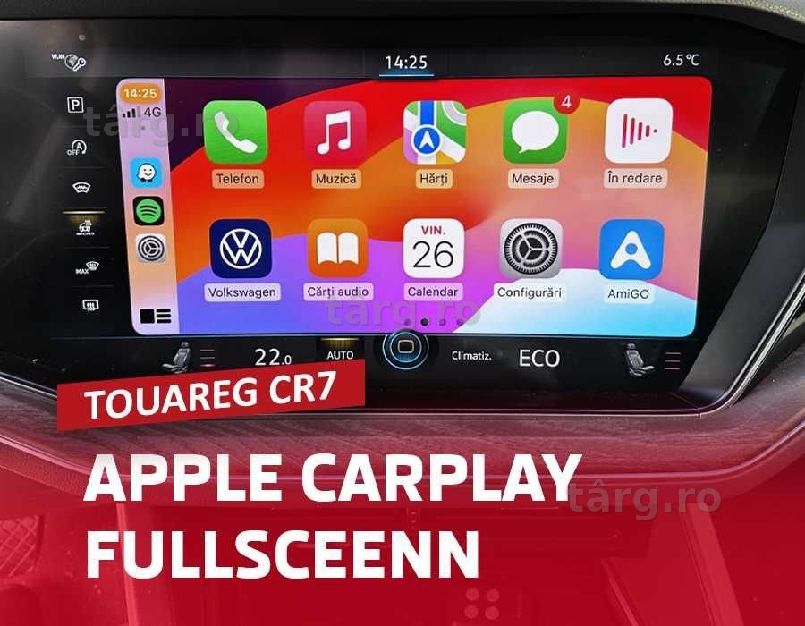 Activare CarPlay Fullscreen Volkswagen Touareg 3 CR7