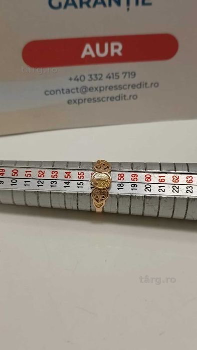 [AG24 Harlau B.45667.2] Inel aur 14k 1.18g Garantie 2 ani! 4