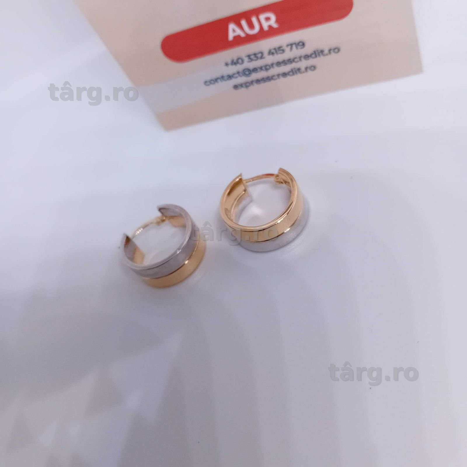 Cercei Aur 14K 3.71g (Ag4 Dacia B.51840) Garantie 2 ani 3