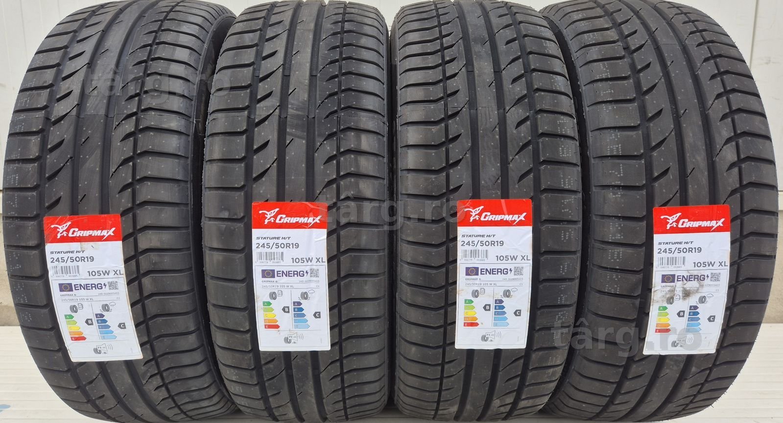 245/50 R19, 105W, GRIPMAX Stature H/T XL, Anvelope de vara