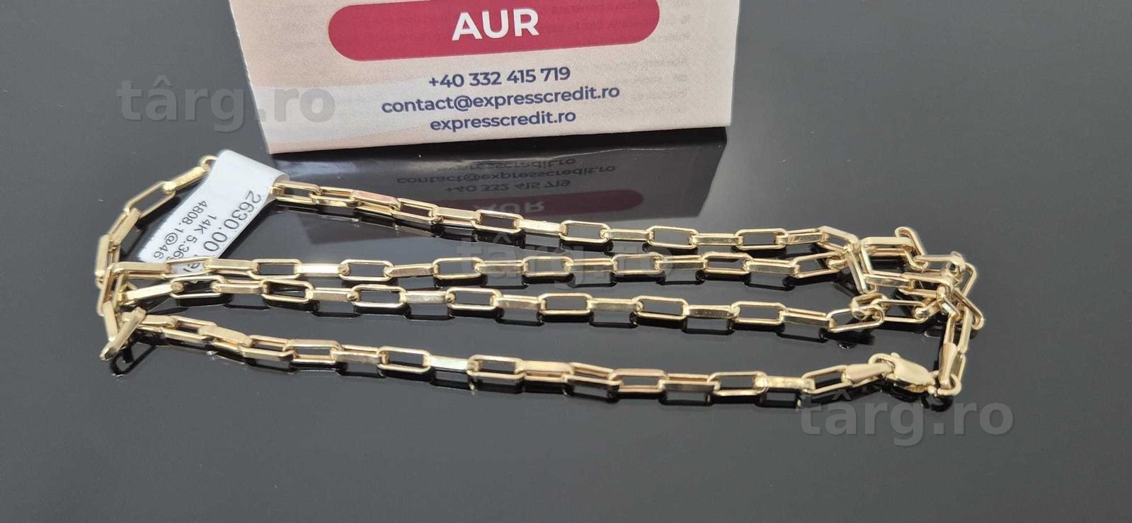 (AG46) Lant aur 14K B.4808 2