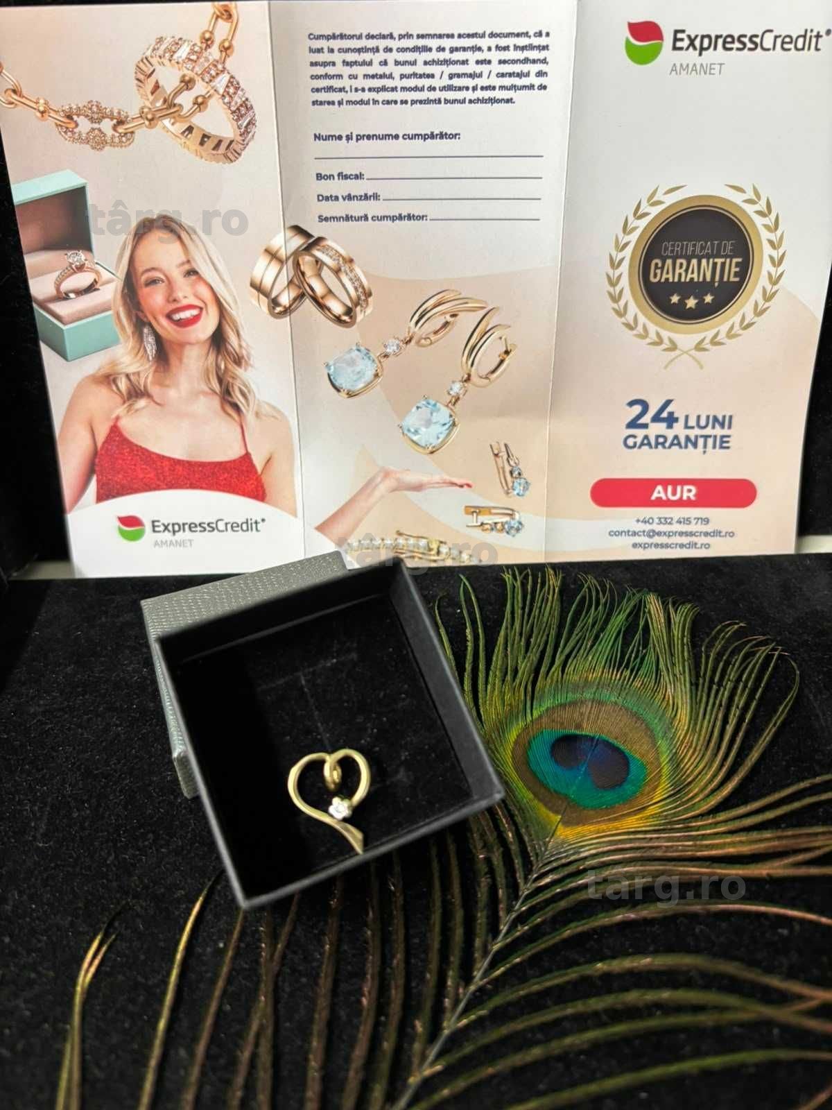 Medalion aur 14k 1.35g (B.61553-Tatarasi) Garantie 2 ani-670 lei 4