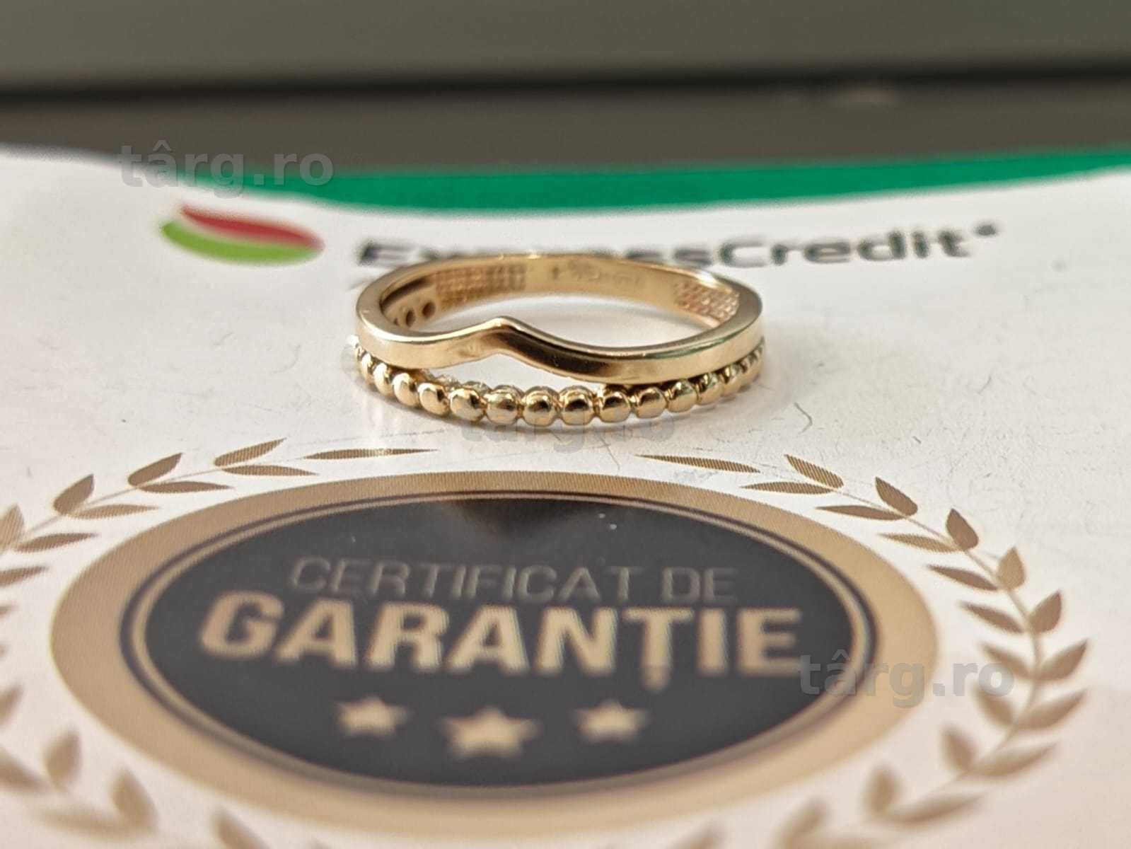 Inel 14K 2.13g (AG44 B.6970) GARANTIE 24 LUNI