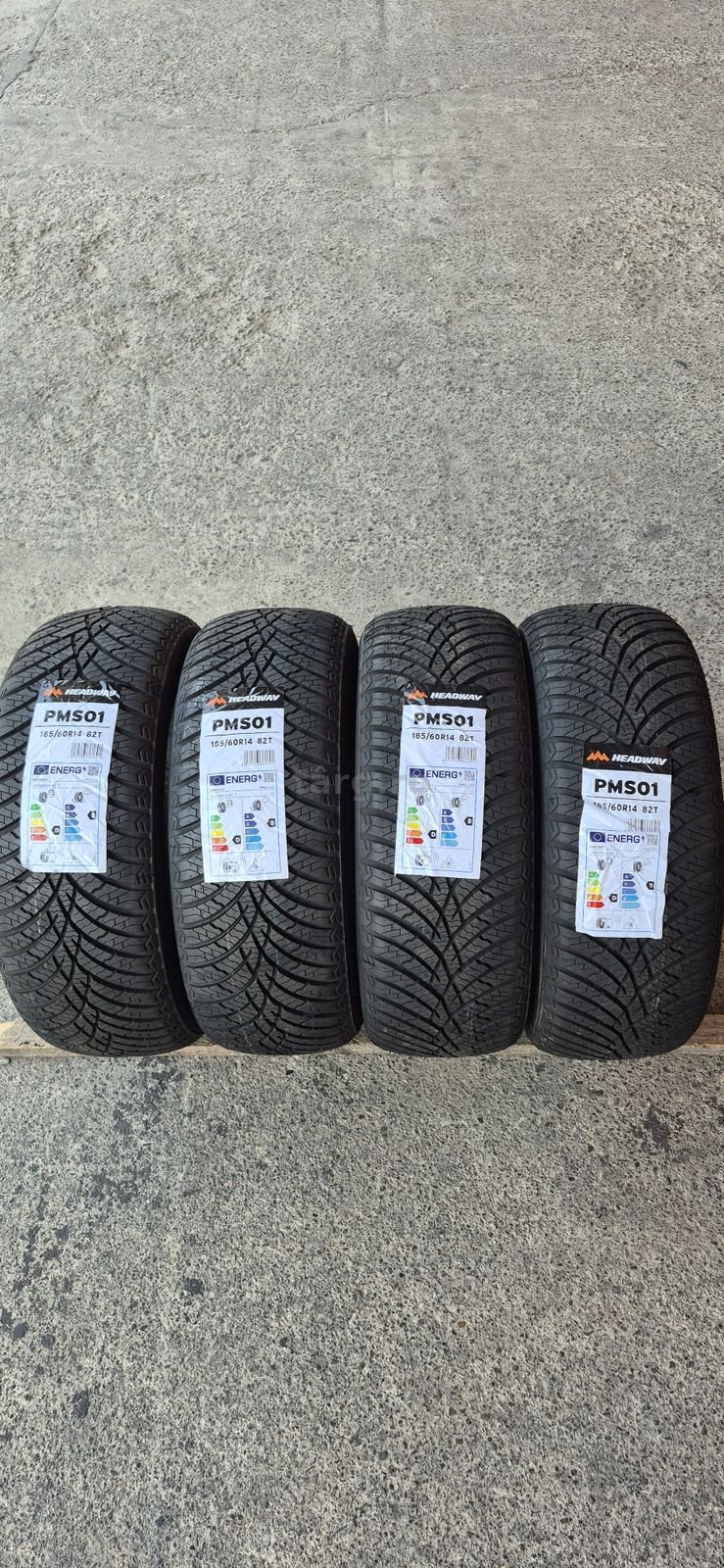4 anvelope M+S noi Headway 185/60/14,dot 2025.Pretul este pe bucata.