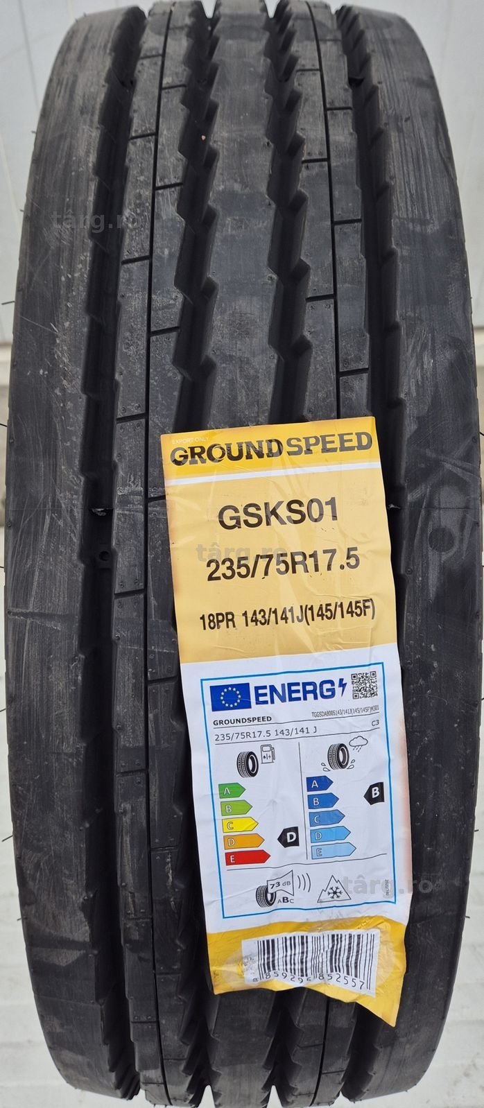 235/75 R17.5 143J GROUNDSPEED GSKS01 18 PR, Anvelope remorca M+S 2
