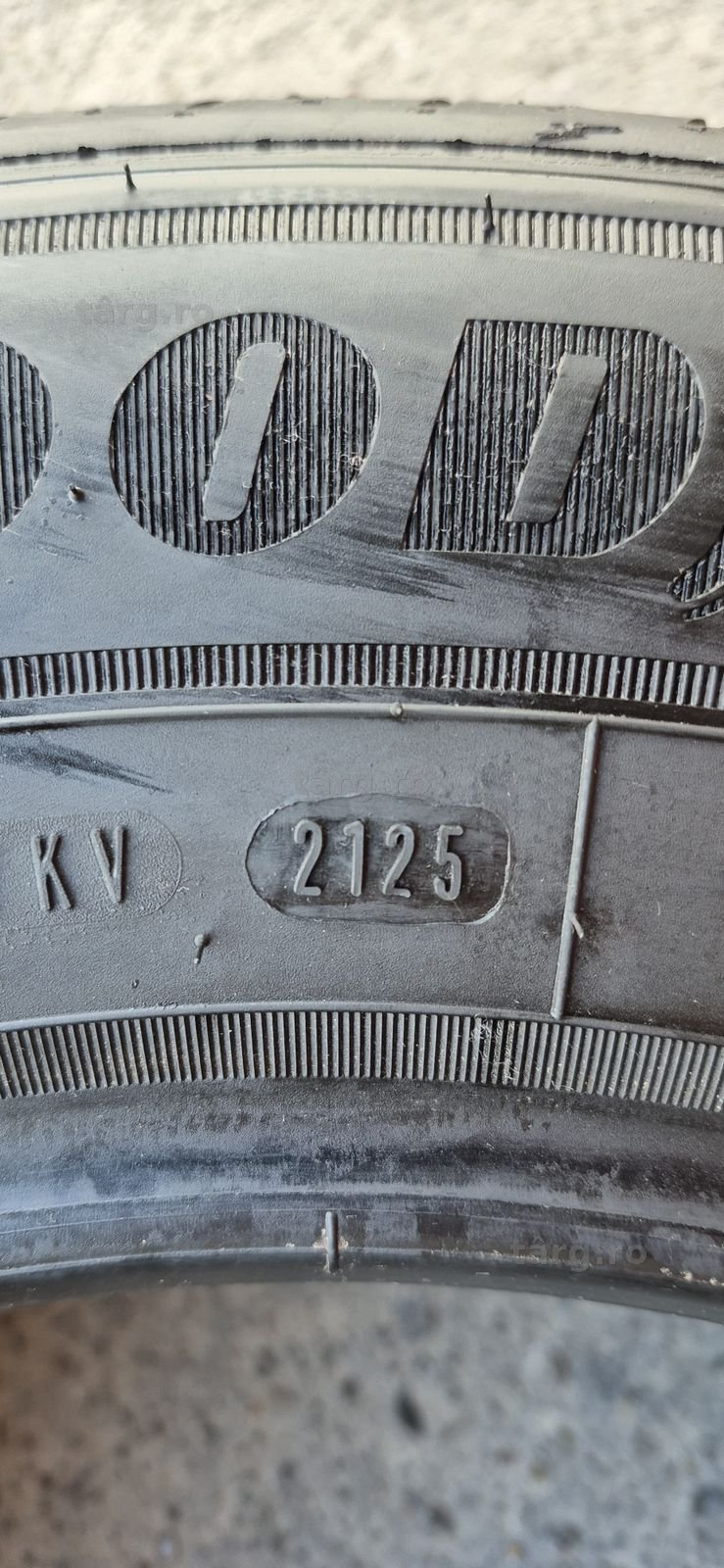 4 anvelope vara noi Goodyear 215/65/16C,dot 2025.Pret/bucata 7