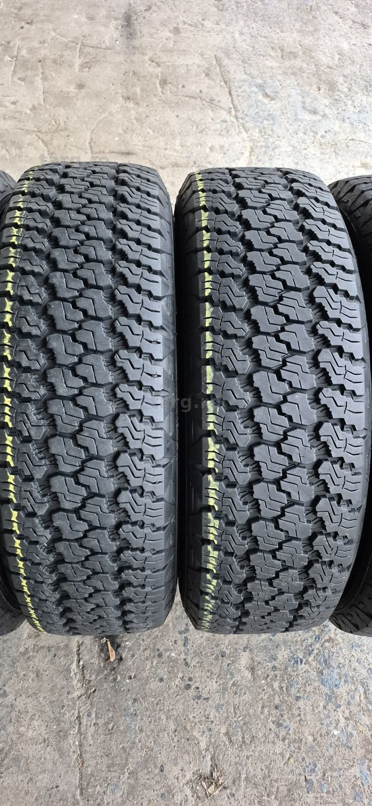4 anvelope M+S Goodyear 245/75/17.Pretul este pe bucata. 2