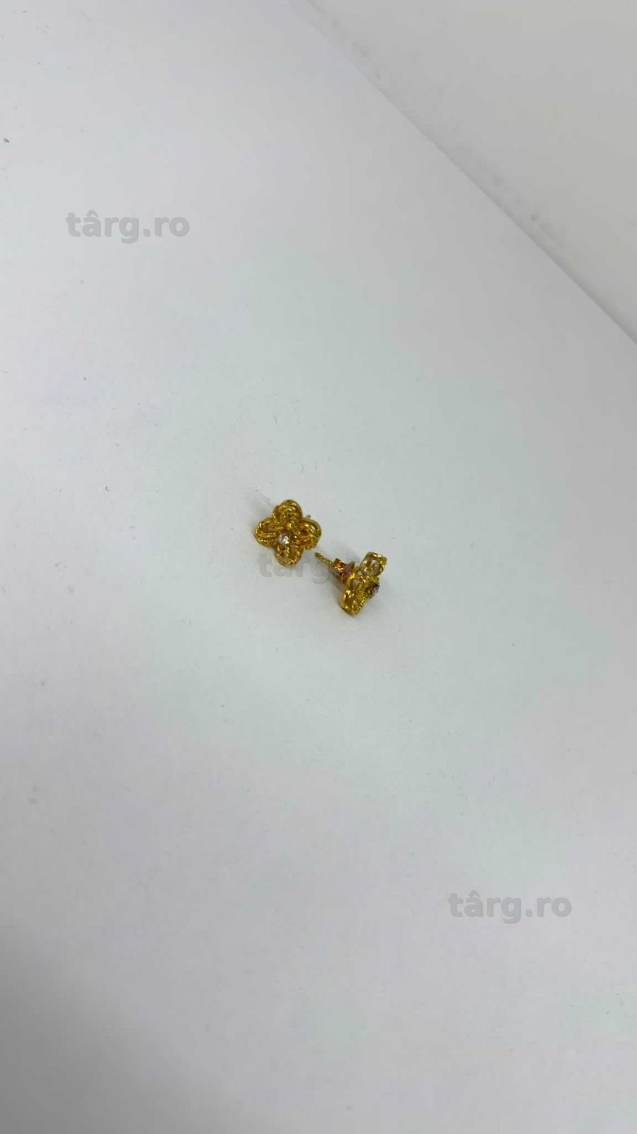 Cercei aur 18K 5.10g ( Galata B8966 ) - Garantie 2 ani! 3