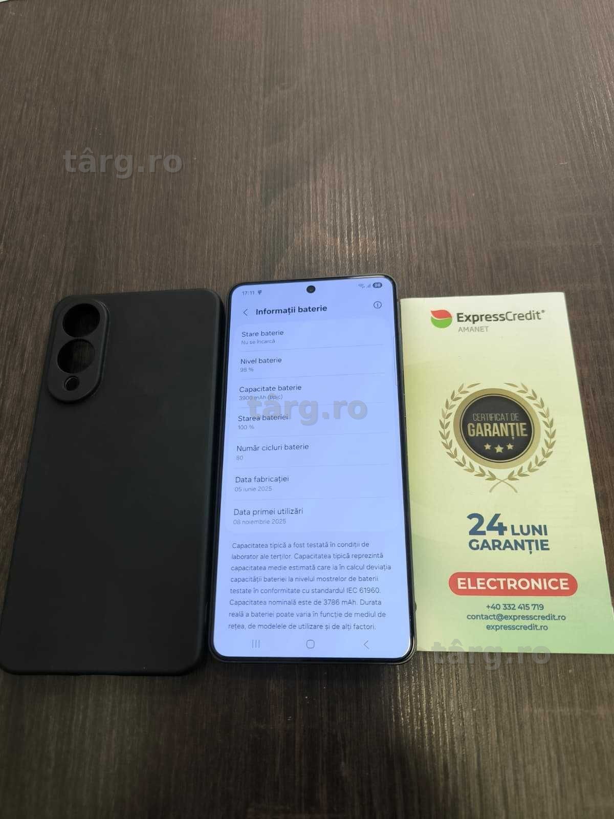 Telefon Samsung S25 Edge 5G (AG24 b.46360) - Garantie 2 ani! 5