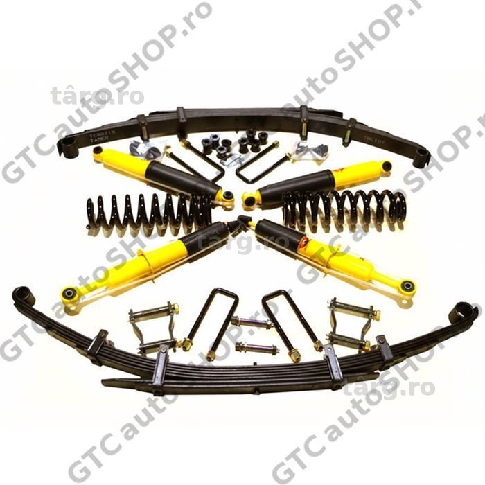 suspensie - kit complet terrain tamer tgs +4/5cm, navara d40 2005 - 2015