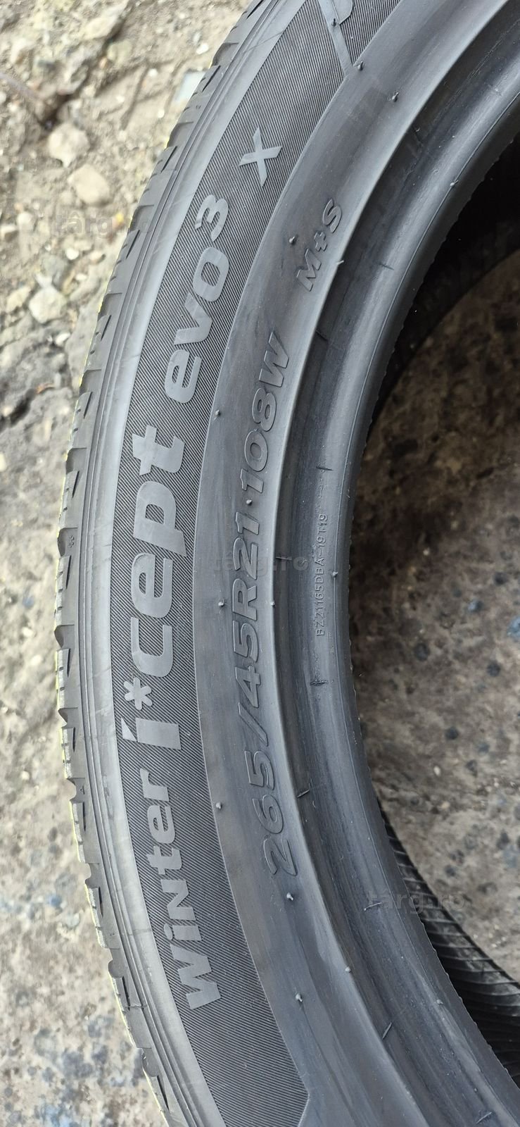 2 anvelope iarna Hankook 265/45/21,dot 2022.Pret/bucata. 4