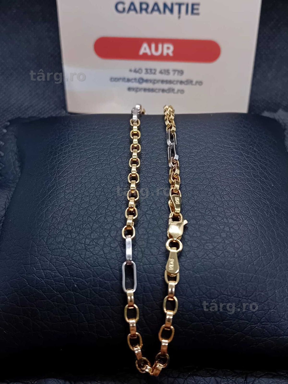 Lant aur 14k 4.82g (B.33066.5 AG31 Barboi) Garantie 2 ani!