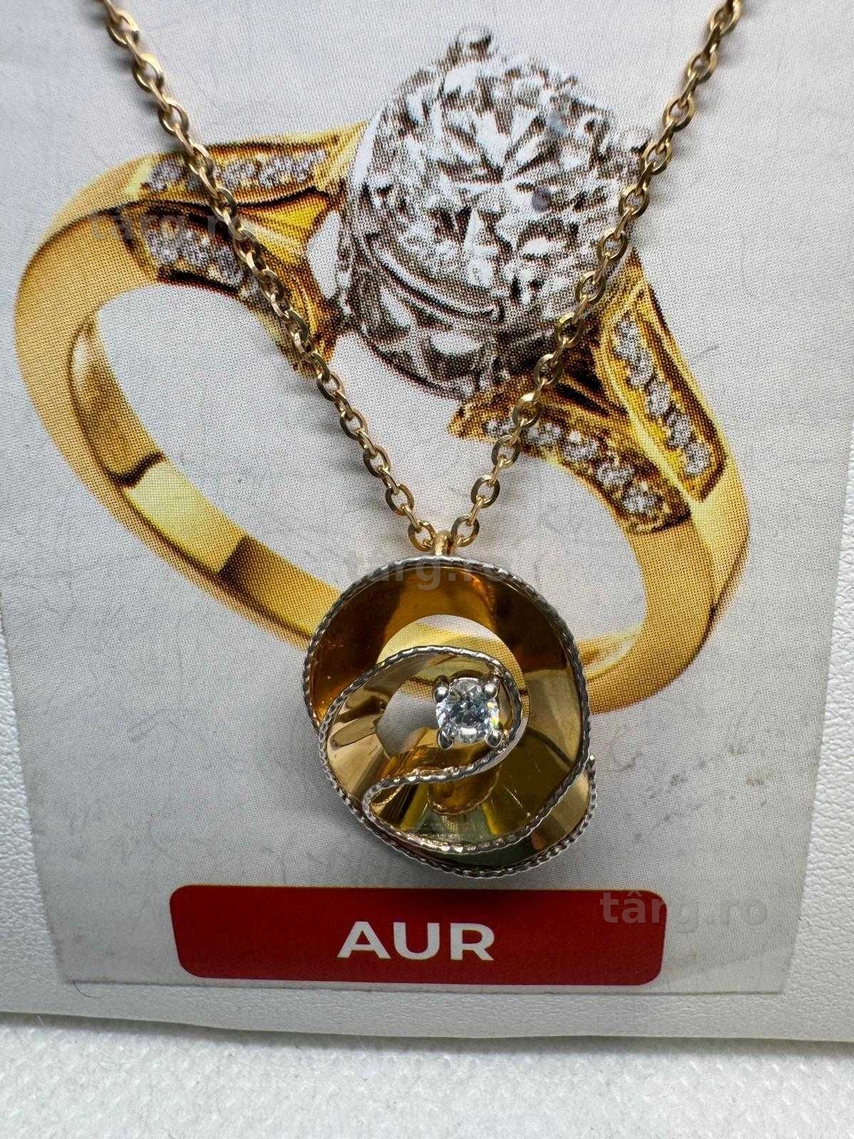 Lant din aur 14k (69209.3/ 10 Pacurari 1) Garantie 2 ani! 2