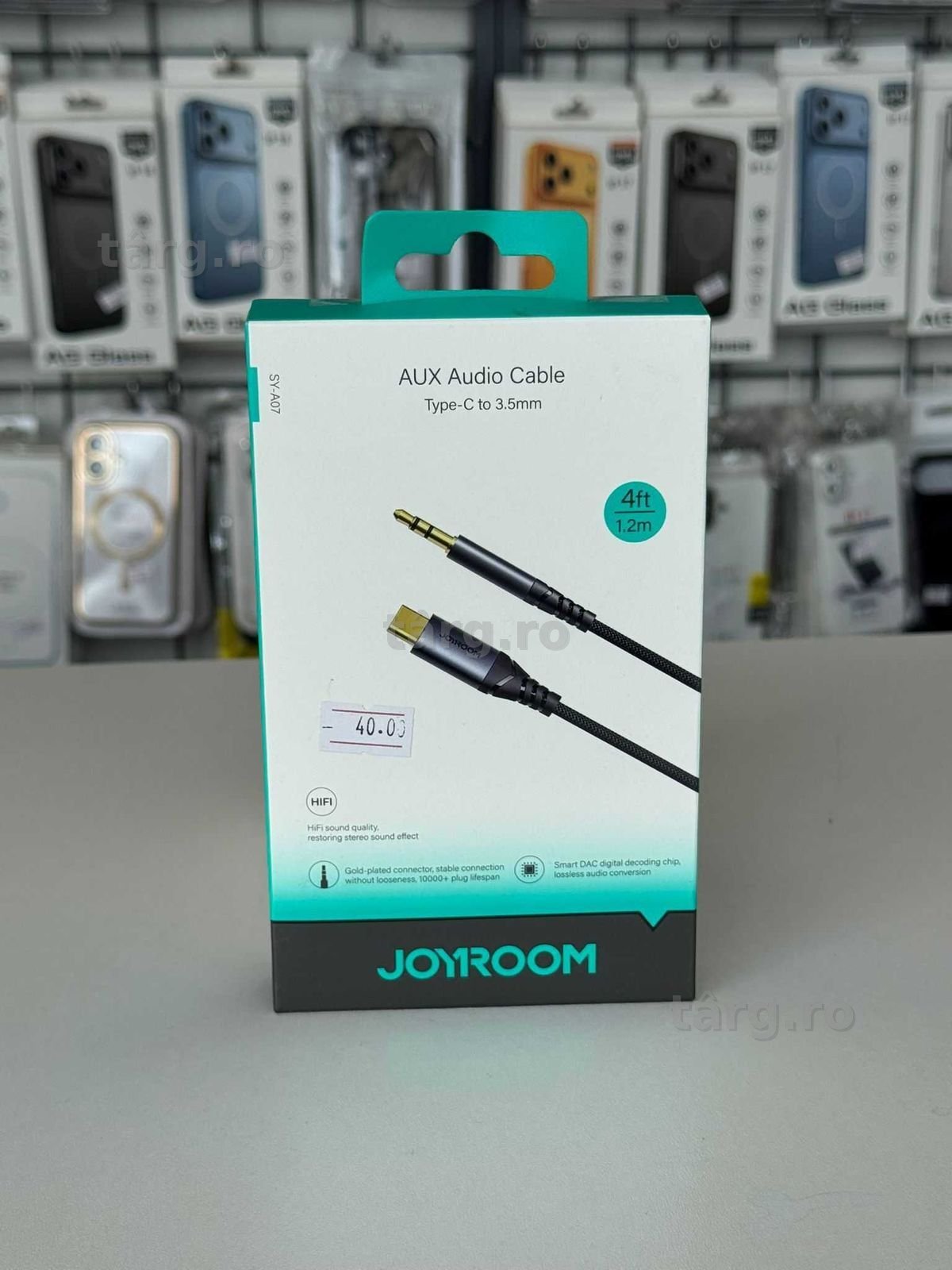 Cablu Audio Auxiliar-USB C 1,2m