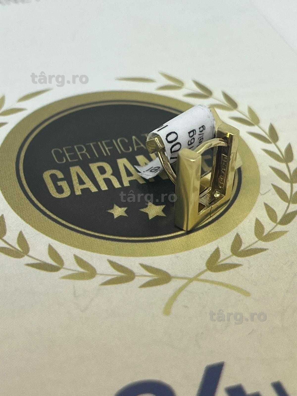 Cercei 14k 2.16g ( Galata B8604.1 ) Garantie 2 ani! 2