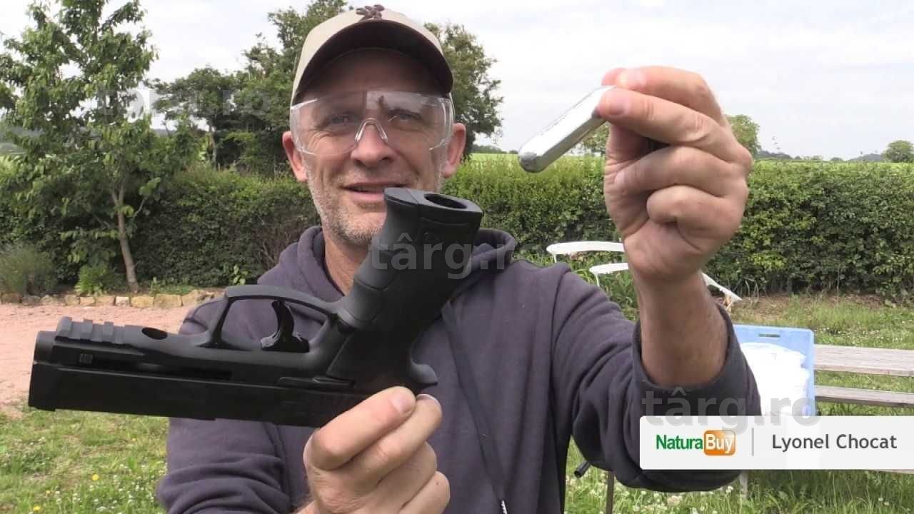 Pistol [20 JOULI] Pentru Alungarea Ciorilor! Cu Bile De Cauciuc