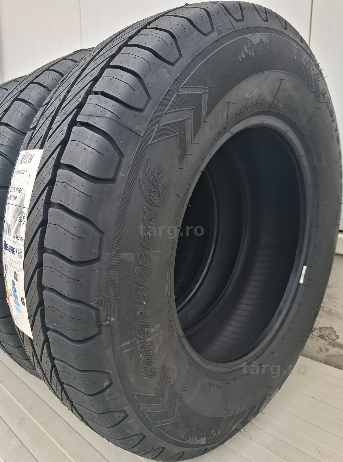 225/75 R16C, 118R, RIKEN (by Michelin), Anvelope de vara M+S 3