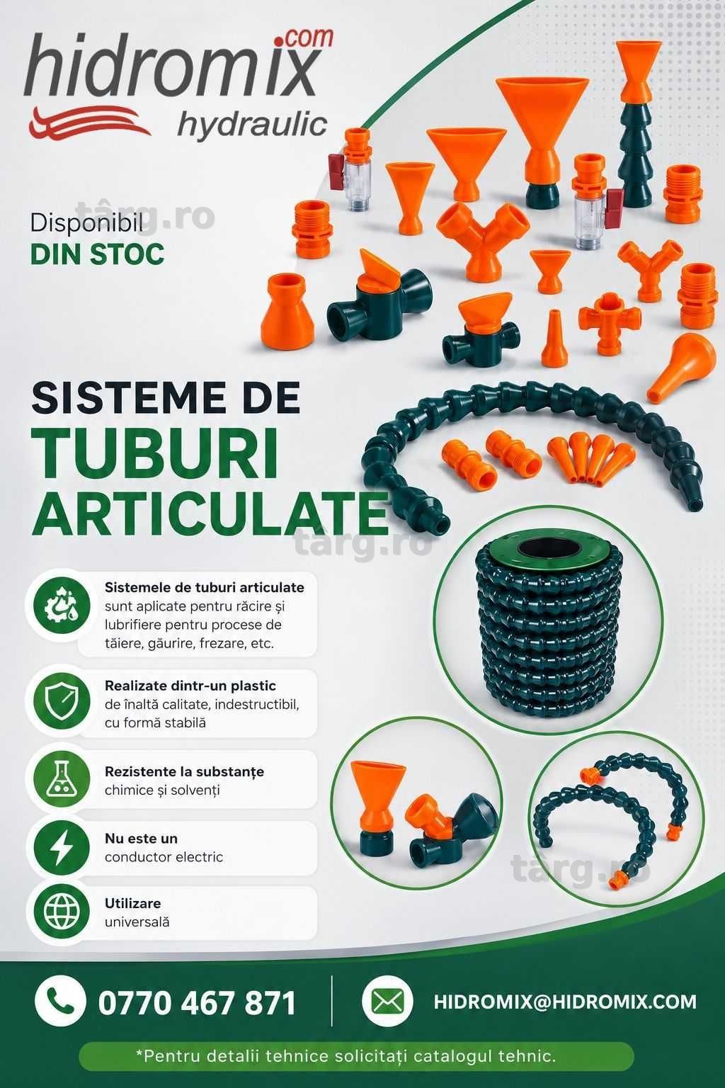 Sistem de tuburi articulate - Conexiuni flexibile
