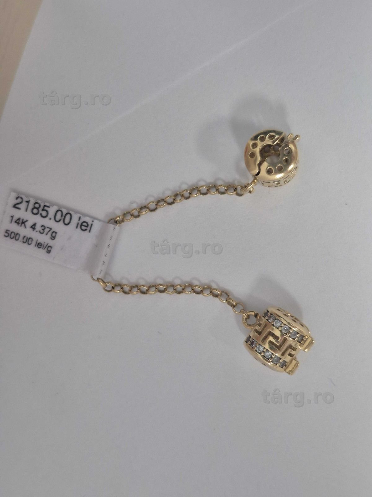 Charm Aur 14K 4.72g (34892.2/30 Pacurari 2) Garantie 2 ani! 2