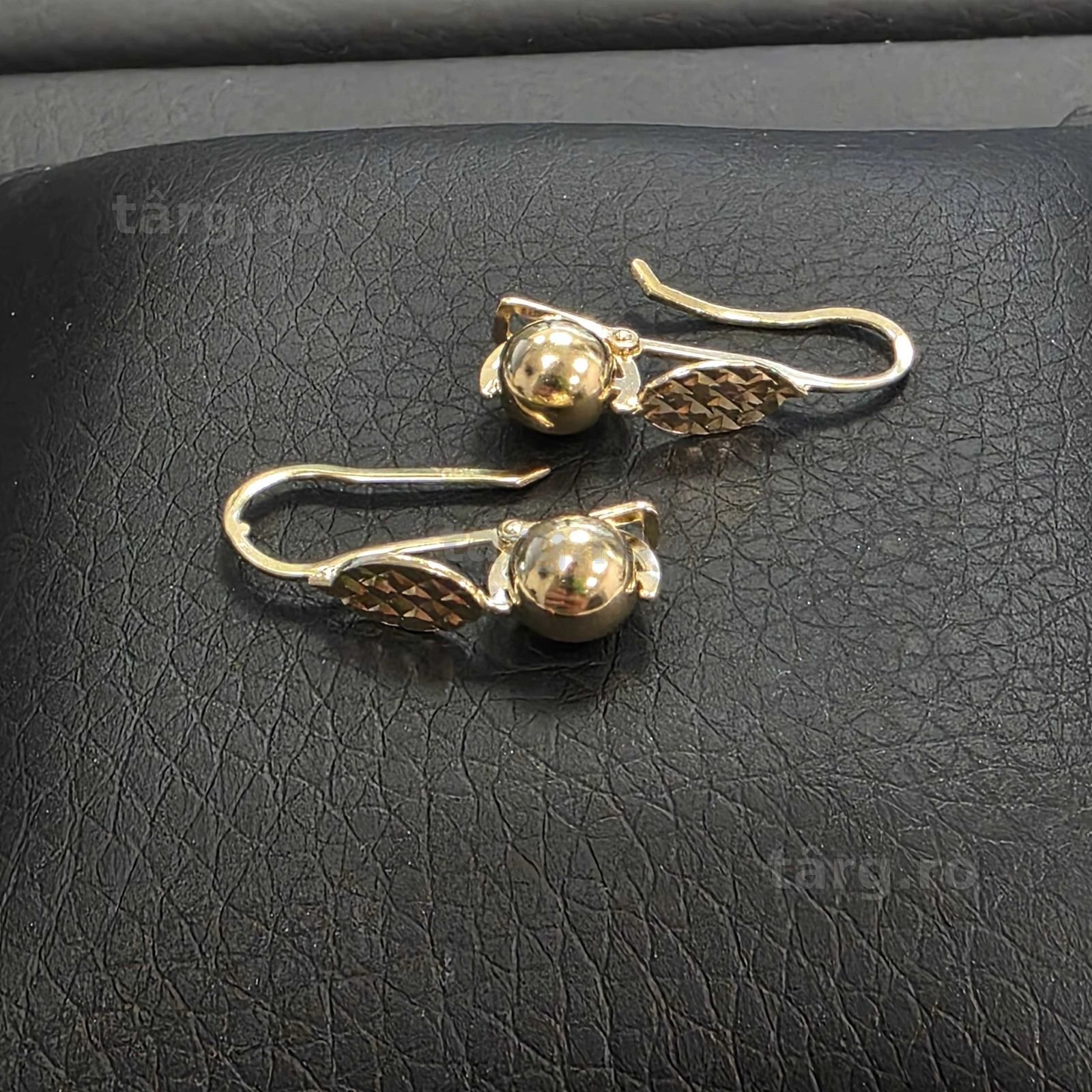 Cercei Aur 14K - 1.68 grame / 840 lei ( B33735.1 / Ag28 Doi Baieti ) 3