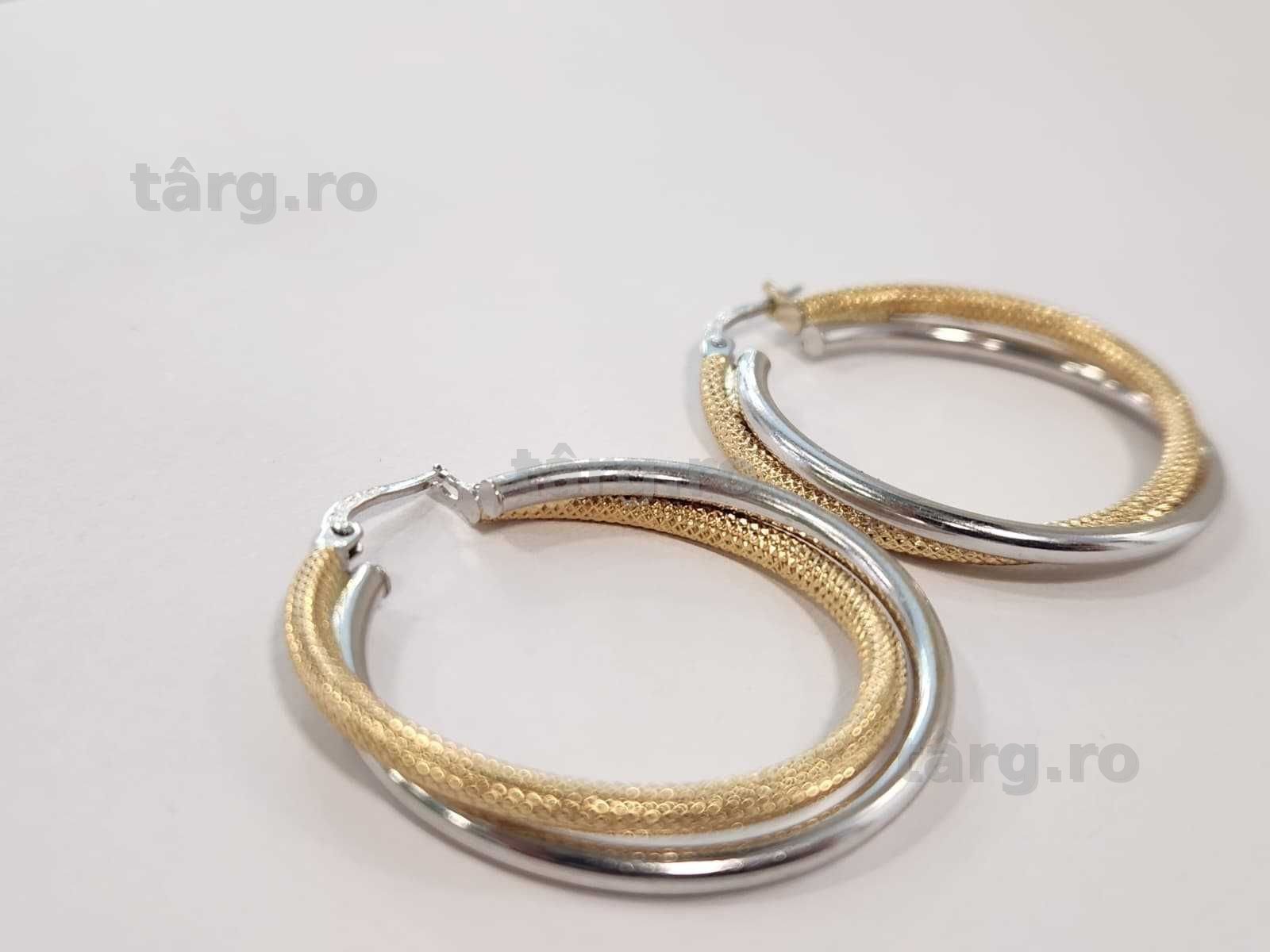 Cercei aur, 18k, 4.22g (b 67708.1 Ag2 Tudor)