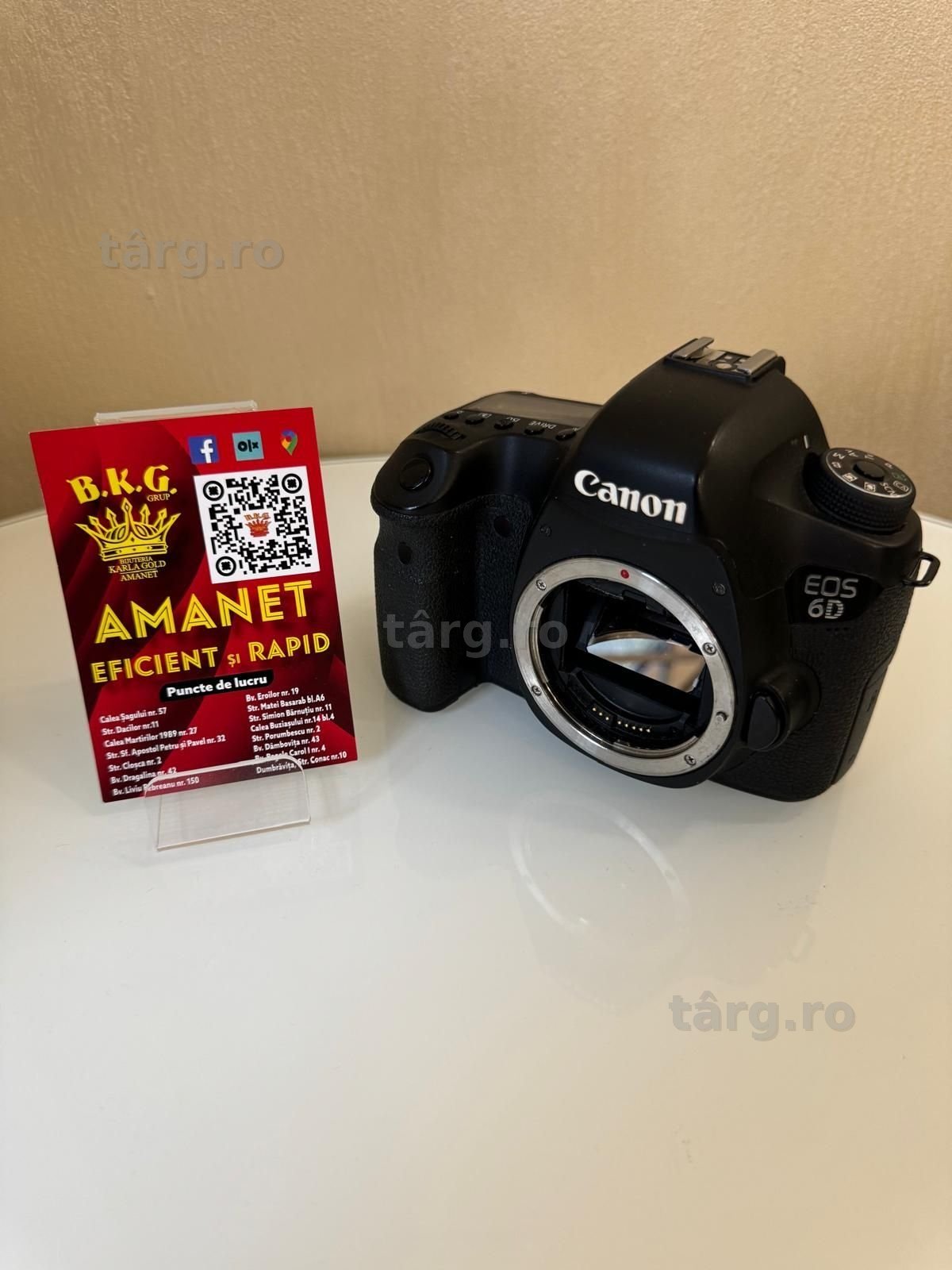 Body Canon Eos 6D Amanet BKG