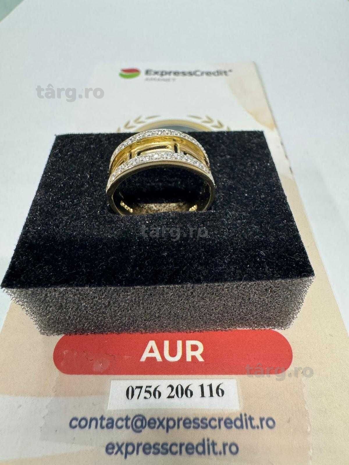 Inel din aur 14k (69963.1/ 10 Pacurari 1) garantie 2 ani!