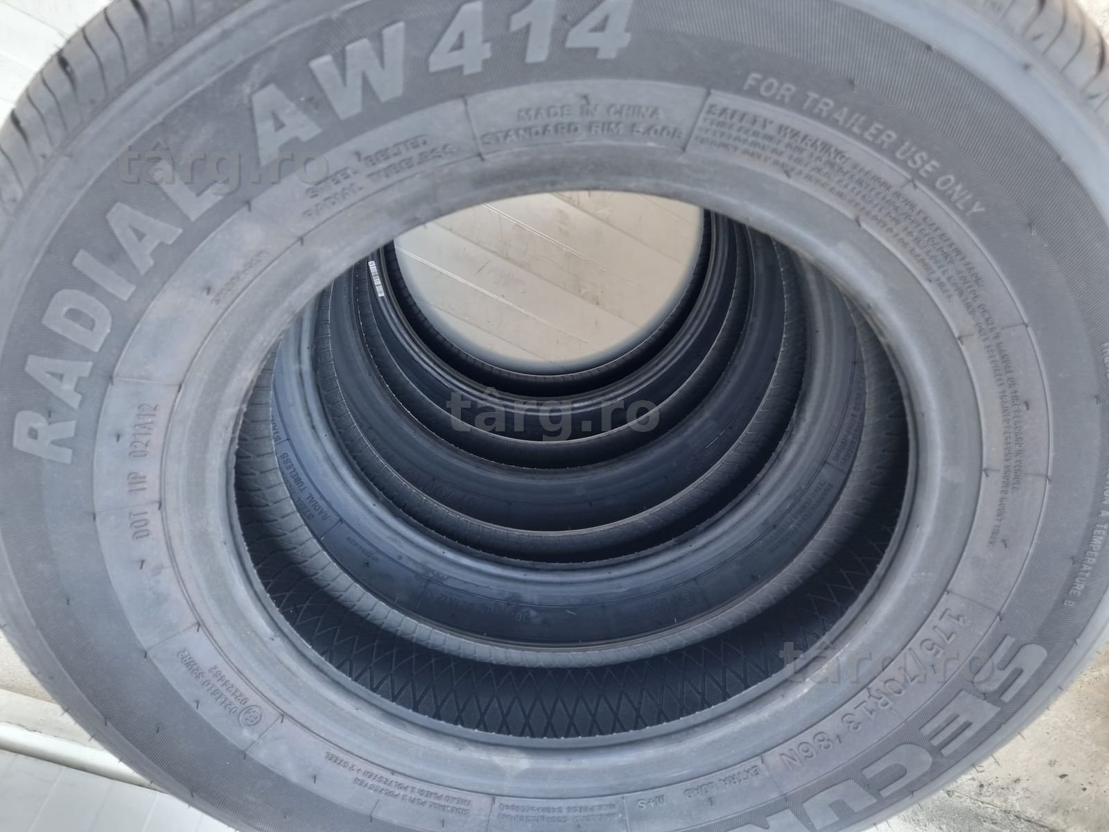175/70 R13 86N XL, SECURITY, Anvelope remorca M+S 2