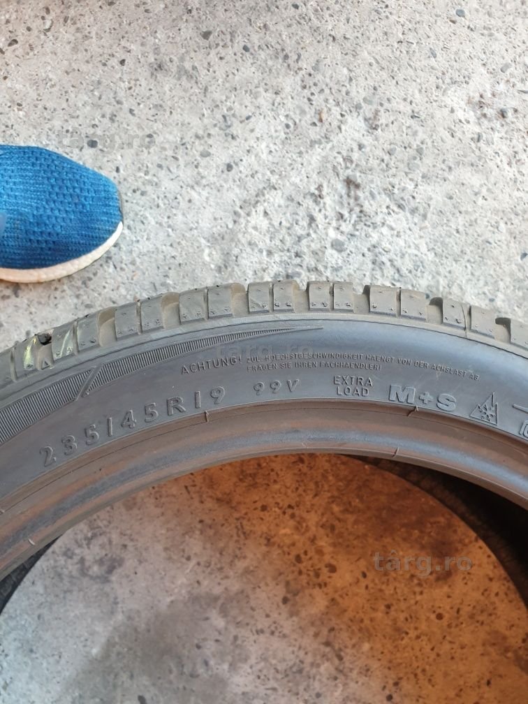 4 anvelope iarna DUNLOP 235/45/19 pret per bucata 5