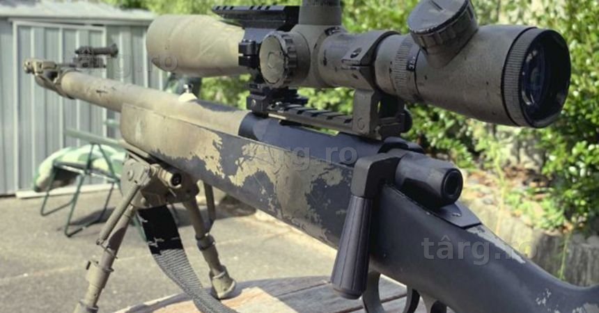 Pusca Mare Cu Luneta Pentru ALUNGAREA DAUNATORILOR!! ~~ Airsoft Arc ~~