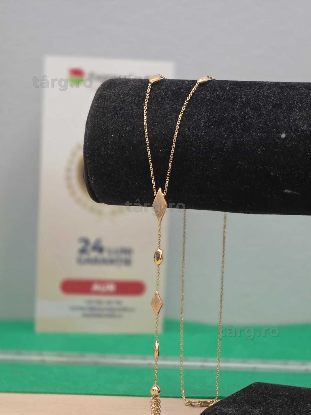 Lant aur 14K 4.29g [Ag45 Bacau1 B.34258.1.35]
