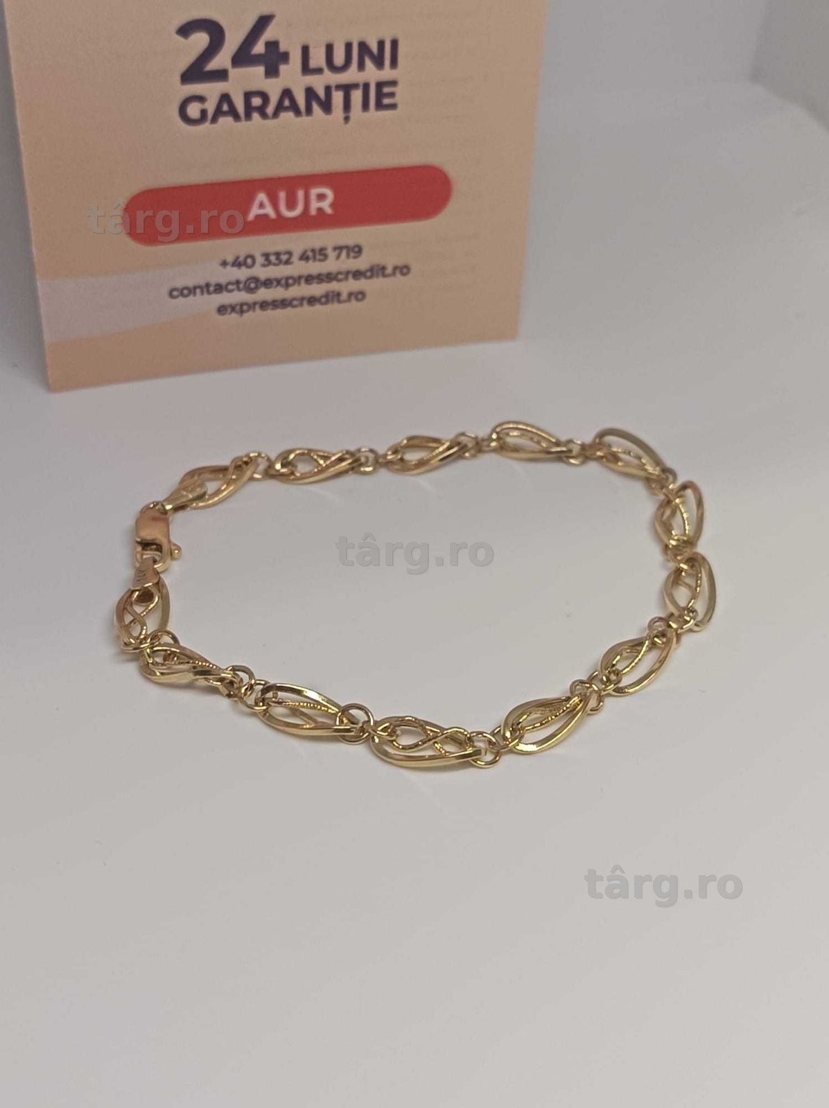 Bratara Aur 14K 3.83g (Ag 4 Dacia B.52460) Garantie 2 ani 2