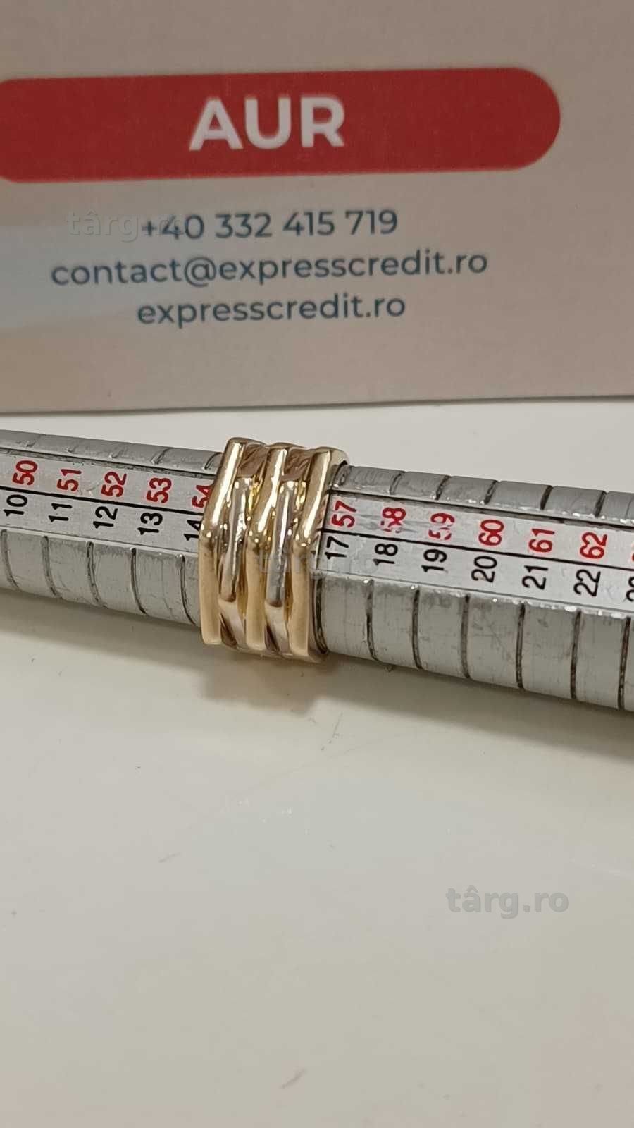 Inel aur 14K 6.49gr [AG24 Harlau B.45875.3] - Garantie 2 ani! 4